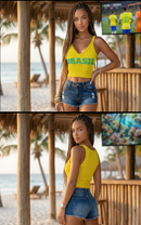 Cropped Feminino Tricot
