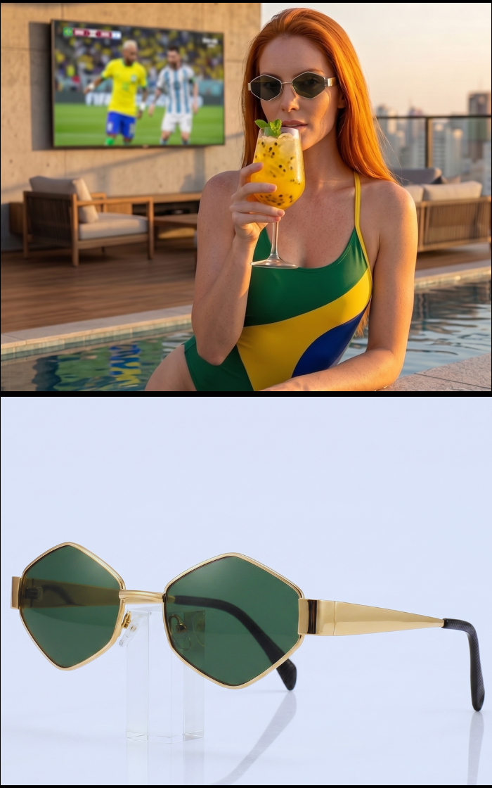Óculos de Sol moda Fashion