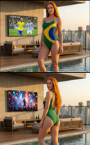Maiô Brasil Elegance