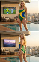 Maiô Brasil Elegance