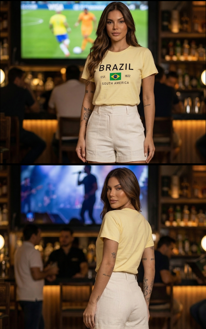 Camiseta T-Shirt Copa do Mundo