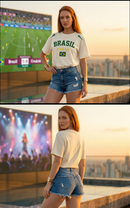 Camisetão Feminina Brasil