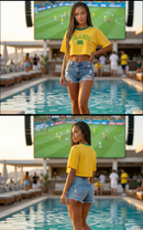Cropped Oversized Brasil