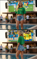 Cropped Oversized Brasil