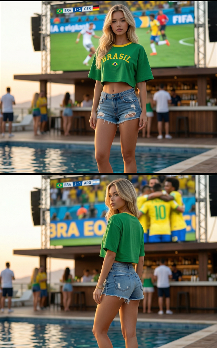 Cropped Oversized Brasil