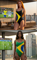 Maiô Brasil Elegance